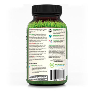 Irwin Naturals Prosta-Strong Red With Nitric Oxide Boosters - Prostate Health Support - Saw Palmetto Lycopene Pumpkin Seed & More - 80 Liquid Softgels
