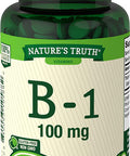 Nature's Truth Vitamin B-1 100mg Tablets, 100 Count
