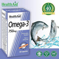 Healthaid | Omega 3 750Mg (Epa 425Mg Dha 325Mg) - 60 Capsules | 4 X 60 Capsule