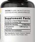 Carlyle L Phenylalanine 1000Mg | 200 Capsules | Non-Gmo And Gluten Free Formula | Free Form L-Phenylalanine Supplement
