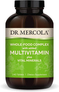 Dr. Mercola Whole Food Complex With Added Multivitamin Plus Vital Minerals 30 Servings 240 Tablets Dietary Supplement Supports Overall Health
