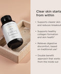 JSHealth Vitamins Skin And Digestion Formula | Skin Supplement With Zinc | Burdock Turmeric | Clear Healthy Skin | Acne Treatment For Teens And Adults | (60 Tablets)