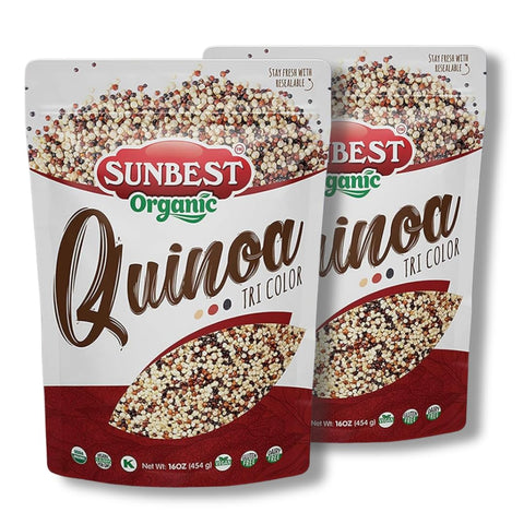 Sunbest Natural Organic Super Seeds Mix, 2-Pack Ã¢â‚¬â€œ Raw Chia, Flax Seed, Hemp, Pumpkin & Sunflower Seeds Ã¢â‚¬â€œ Great For Trail Mix, Smoothies & Salads Ã¢â‚¬â€œ Superfood Blend Rich in Protein & Fiber (32 oz)