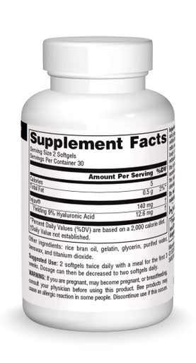 Source s Hyaluronic Injuv 70mg - 60 Softgels
