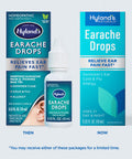 Ear Drops for Swimmers Ear, Hyland's Earache Drops for clogged ears, (3-Pack)