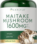 Carlyle Maitake Mushroom Capsules | 1600mg | 400 Count | Non-GMO & Gluten Extract | Mushroom Supplement