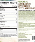 Sweet Formula Original Organic Monk Fruit Sweetener With Allulose, White Sugar Substitute From Monk Fruit Extract for Baking, Coffee & Tea, Gluten Free, Zero Calorie, Low Carb, Non GMO, Keto (1.76 lb)
