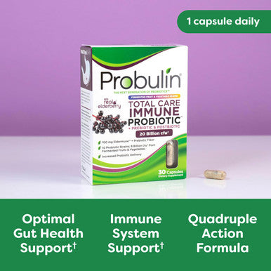 Probulin Total Care Immune Probiotic Supports Immune and Digestive System 30 Capsules
