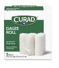 Curad Stretch Rolled Gauze 3" x 4.1 yds. Pack of 24