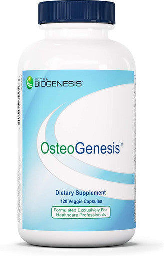 Nutra BioGenesis - Osteogenesis - Calcium, Magnesium, Vitamin D and Vitamin K for Bone Strength and Support - 120 Capsules