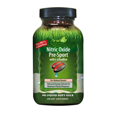 Irwin Naturals Nitric Oxide Pre Sport 68 Count