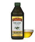 Pompeian Robust Extra Virgin Olive Oil, Contains Polyphenols, First Cold Pressed, 16 Fl Oz