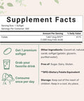 Micro Ingredients Folic Acid 1000 mcg 500 Coconut Oil Softgels (1mg) | Essential Prenatal Vitamins (Vitamin B9) | 1667 mcg DFE | Third Party Tested No Artificial Colors or Flavors | Non-GMO Gluten