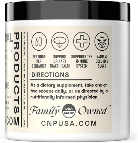 Complete Natural Products Pure D-Mannose Powder Supplement - Bulk D-Mannose 8Oz (227 G) 115 Servings For Uti Bladder & Urinary Tract Health