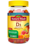 Nature Made Extra Strength Vitamin D3 5000 Iu (125 Mcg) Per Serving Dietary Supplement For Bone Teeth Muscle And Immune Health Support 150 Gummies 75 Day Supply