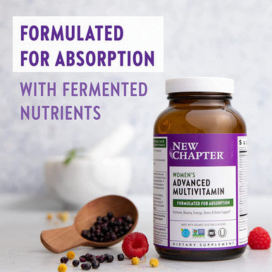 New Chapter Women's Advanced Multivitamin - 120 Tablets