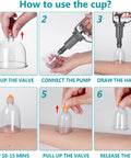 Ditind Cupping Therapy Set, 18 Pcs Cupping Set, Professional Cupping Kit For Massage Therapy, Portable Cupping With Case, Pump Suction Cups For Cellulite Muscle Pain Relief Physical Therapy.