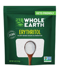 Whole Earth Sweetener Co. 100% Erythritol Sweetener (Keto Sweetener, Natural Sugar Alternative, Baking Sugar Substitute, Zero Calorie Sweetener, Gluten Free, Non-GMO), 16 Oz