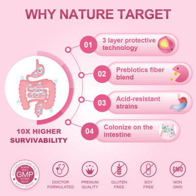 Probiotics-For-Women, Probiotics And Prebiotics, Cranberry And D-Mannose, 50-Billion-Cfus, Organic Probiotics For Digestive Healt