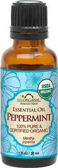 US Organic 100% Pure Peppermint Essential Oil - USDA Certified Organic (30 ml)