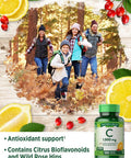 Vitamin C Bioflavonoids & Rose Hips | 1000mg | 100 Caplets | Vegetarian, Non-GMO, Gluten | by Nature's Truth