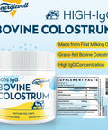 Energievoll Bovine Colostrum Supplement Powder 50 Servings 3000 Mg