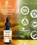 Vitamin B12 1200 Mcg - Sublingual Liquid Drops Extra Strength Energy Support - Nature's Fast Acting B-12 Methylcobalamin Supplement Raspberry Flavor, Non-GMO & Gluten-Free - 2 Fl Oz