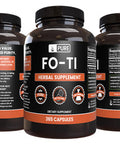 PURE ORIGINAL INGREDIENTS Fo-Ti (365 Capsules) No Magnesium Or Rice Fillers, Always Pure, Lab Verified