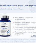 1MD Nutrition LiverMD Liver Support Supplement Siliphos Milk Thistle Extract Highly Bioavailable for Liver Support