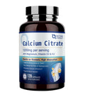 NATURE TARGET Calcium Citrate 1200mg 120 Capsules Healthy Bone and Immune Support High Absorption Cal Citrate for Women and Men Gentle on Digestion Gluten Free