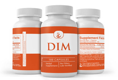 PURE ORIGINAL INGREDIENTS Dim Diindolylmethane (100 Capsules) Pure, Lab Verified, No Fillers