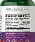 Carlyle Red Wine Extract Capsules | 1000Mg | 120 Count | Non-Gmo And Gluten Free Supplement