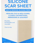 Rite Aid Silicone Scar Sheet 8 Count, Soften And Flattens Scars Resulting From Surgery, Injury, Burns, C-Section And More