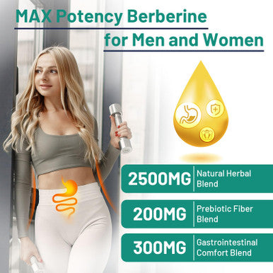 owegel Berberine HCL Supplement with Ceylon Cinnamon - Highly Absorbable Liposomal Berberine Liquid Drops 3000mg- 12 in 1 Natural Ingredients - AMPK Activator - 2 Fl Oz
