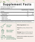 Micro Ingredients Organic Soluble Prebiotics Fiber Supplement (Inulin Acacia Psyllium Husk) 2 Pounds 3 in 1 Fiber Formula Daily Fiber Unflavored for Digestive Health Hunger Control Vegan