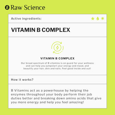 Liquid Vitamin B Complex Supplement Energy Supplements for Women and Men 2oz