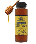 HONEY FEAST New Zealand Manuka Infused Honey with Propolis 12oz - Raw Manuka Honey, Patent Pending Formula, MGO182 Rating, Manuka Honey New Zealand