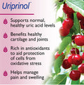 Uriprinol, Uric Acid Cleanse, 60Ct, Twice Daily, Montmorency Cherry Complex With Celery Seed, Turmeric And Banaba Leaf, Vegan