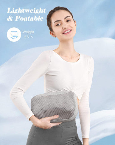 Careboda Neck And Back Massager, Shiatsu Shoulder Massage Pillow With Soothing Heat, 3D Kneading Deep Tissue Massages For Muscle Pain Relief, Perfect Gifts For Friends, Family, Lover