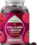 Hydrolyzed Collagen Peptides for Women with Biotin Hair Skin and Nails Vitamins for Elasticity Vitality and Hydration Gummies Naturally Sourced Biotin and Collagen for Women 90 Count