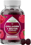 Hydrolyzed Collagen Peptides for Women with Biotin Hair Skin and Nails Vitamins for Elasticity Vitality and Hydration Gummies Naturally Sourced Biotin and Collagen for Women 90 Count