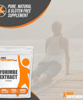 Bulksupplements.Com Yohimbe Extract Powder - Yohimbe Bark Extract, Yohimbe Supplements For Men & Women, Yohimbe Bark Powder - Herbal Supplement, Gluten Free, 250Mg Per Serving, 250G (8.8 Oz)