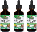 Nature'S Answer Cat's Claw Inner Bark 2000mg 2oz Extract | Supports Joint & Muscle Function | Gluten- Alcohol- Vegan Kosher & No Preservatives 2oz | 3 Pack