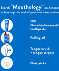 Mouthology Coconut Oil Pulling for Teeth and Gums 16oz