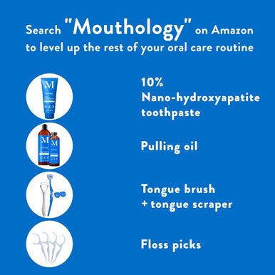 Mouthology Coconut Oil Pulling for Teeth and Gums 16oz