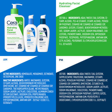 Cerave Daily Skin Care (Hydrating Bundle)