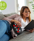 Bodyhealt Shiatsu Back And Neck Massager - Shoulder Massager For Back Massage. Neck Massager For Pain Relief Deep Tissue. 3D Electric Massager, Neck And Shoulder Massager With Heat Best Body Massager