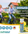Nutrazul Immune+ Effervescent Tablets- Passion Fruit 20 s | 20 Days Supply | Gluten Free, Lactose Free, Sugar Free & Preservative Free | Maintains Immune Function