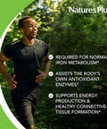 Naturesplus Copper 3 Mg - 90 Tablets - Supports Overall Wellness - Gluten - 90 Servings