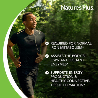 Naturesplus Copper 3 Mg - 90 Tablets - Supports Overall Wellness - Gluten - 90 Servings